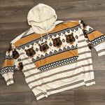 Free People Movement Sprint To The Finish Printed Hoodie Small Photo 0