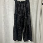 Current Air NWT  one shoulder bow top and wide leg tiered pants set small Photo 13