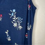 J. Jill NWT  Navy Blue Floral Perfect Summer Maxi Dress Photo 6