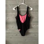 PINK - Victoria's Secret PINK VS one piece flowers black good condition‎ Photo 3