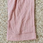 Free People Rumors Yarn Dye Harem Pants Red Stripe High Waist Tie Belt Size 2 Photo 8