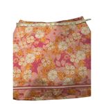 Island Republic pink and white floral tropical skirt with side cuts size 12 Pink Photo 4