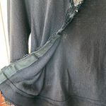 Vintage 60’s 70’s Black Sequin Bracelet Sleeve Cardigan Sweater Size Small Photo 4