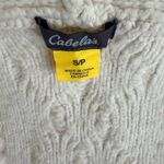 Cabela's  Cream Cable Knit Cardigan Photo 2
