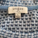 Umgee Blue Oversized Top Size Large Photo 4