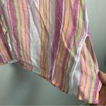 Rails 
BRIELLE LINEN MIX BLOUSE HIBISCUS STRIPE size XS Photo 8