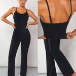 Black Athletic Jumpsuit Size XS Photo 1