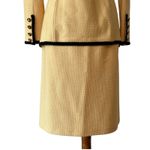 St. John  Collection Vintage Suit 6 Small Set Classic Blazer Skirt Jacket Knit Photo 14