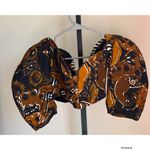 Mara Hoffman  Juana Brown and Black Puff Sleeve Top NEW Size 0 Photo 1