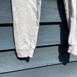 Nasty Gal Ivory and gray joggers sweat pants size 6 Photo 3