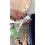 Eddie Bauer  Concourse Short Sleeve‎ Tunic Women's Size M Peach Vee Neck NWT Photo 3