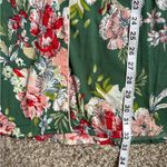 Cupcakes and Cashmere 🦋  Green Floral Button Down Nightgown Sleep Dress Large Photo 5