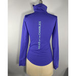 New Balance  Head of Charles Ragatta Full Zip Mock Neck Jacket Women's XS Purple Photo 6