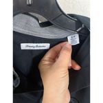 Tommy Bahama Women's SP ‎ long sleeved button down black top Photo 1