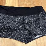 Lululemon  black and gray size 8 speed up‎ shorts Photo 0