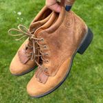 Ariat Y2K Brown Lace Up Kilte Fringe Low Ankle Roper Boots Size 7B Style 12225 Photo 1