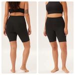 Girlfriend Collective  Black High-Rise Bike Short XS Photo 1