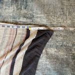 Rachel Zoe  Ivory Pink Gray Striped Long Sleeve Open Front Knit Cardigan Large Photo 6