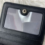 Coach  Black Signature Canvas Card Holder Photo 4