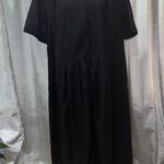 Jessica London Elegant Black Midi Dress Photo 1