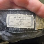 All Saints Faded Black/Grey Ashby Low-Rise Skinny Fit Jeans size 28 Photo 1