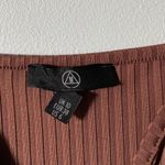 Missguided brown ribbed tank bodysuit Photo 2