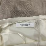 Peppermayo  Mini Dress White Strapless Photo 2