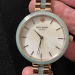 Kate Spade  New York Live Colorfully WATCH LINK BAND Turquoise BLUE EUC BOXED Photo 5