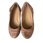 Report tannish brown ballet vika flats slip on cut out design women's 6 1/2 Tan Size 6.5 Photo 6