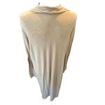 Mod Ref  Long Sleeve Knit Midi Dress Mock Neck‎ Casual Comfort Beige Neutral Photo 6