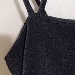 City Triangles S Black Silver Sparkle Bodycon Dress Photo 1