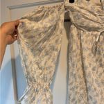 Storia  Cream Floral Off-Shoulder Blouse Photo 3