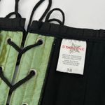 Green Corset Top Womens 38 Wicked Witch Burlesque Fairy Costume Cosplay Boudoir Size undefined Photo 3