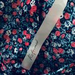 Reformed Navy Blue & Pink Floral Open Back Romper Jumpsuit Size M Size M Photo 4