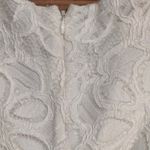 Alexis Off white lace midi Nadege Mermaid bride dress size small Photo 13