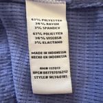 Wildfox  Women’s Haley Thermal Top‎ Blue Brushed Long Sleeved V-Neck Size XXL Photo 6