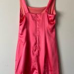 AQUA NWT  Satin Square Neck Mini Dress Photo 2