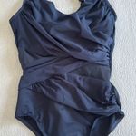 MiracleSuit  Crossover With Mesh One Piece, Color: midnight, Size 6, $172 Photo 8
