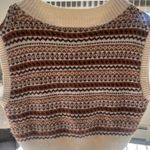 London Kaye Sweater vest Tan Size M Photo 1