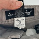 Baby Phat  Gray Denim Shorts Women’s Size 10 Stretch Low Rise Embroidered Photo 8