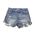 REWASH  Real Curve High Rise Distressed Denim Jean Shorts Size 3/26 Photo 0