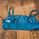 Shade & Shore  Blue Bikini Top Size Medium New with Tags Photo 2