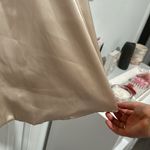 Jump Tan silky dress Photo 7