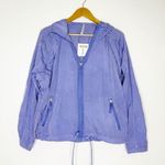 Athleta  Expedition Hike Shell Jacket Women’s Small Purple Nylon Hooded NWT Photo 2