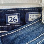 Miss Me New Jeans Women’s Size 26 skinny cut Denim stitched cross Pockets Photo 4