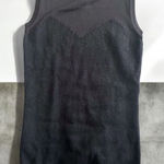 CARVEN Black Sweetheart Lined Tank Top Size XS Photo 1