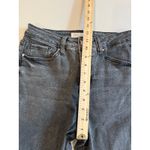 Royalty For Me Slim Straight Jeans Womens 28" Black High Rise 'Vintage Stretch' 90s Minimalist Photo 5