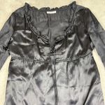 Stella Forest Mini Dress Crochet Trim Black Sz‎ S Babydoll Whimsigoth Fairy Y2K Size 0 Photo 8