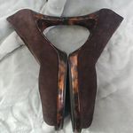 Liz & Co Vintage  Brown Leather Heels Shoes Photo 1