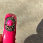 Vintage Pink Gold Tone Brass Accent Women’s Bangle Sz 8.5” Photo 9